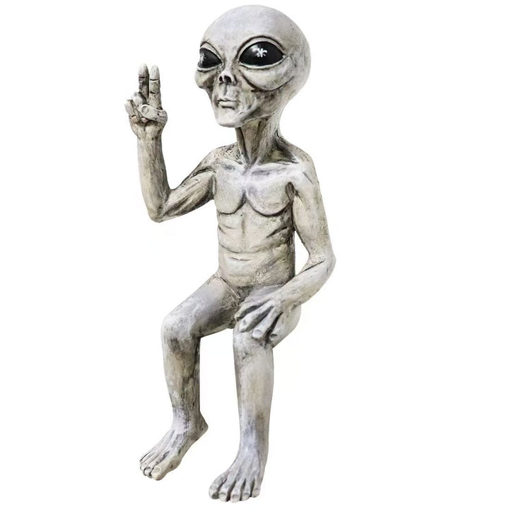 Whimsical Alien Figurine