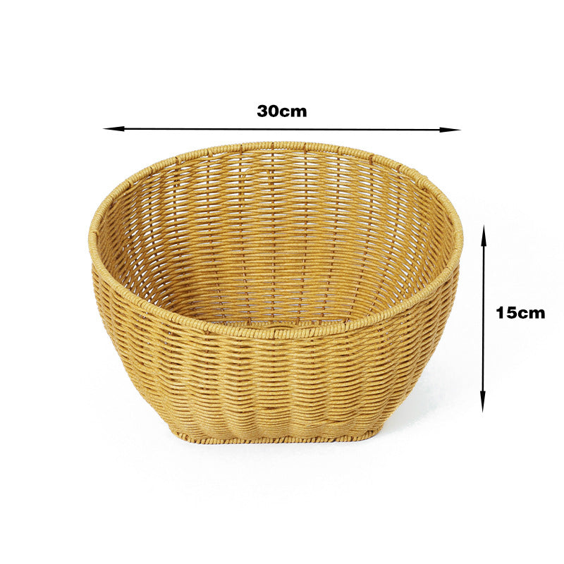 Artisan Woven Storage Basket