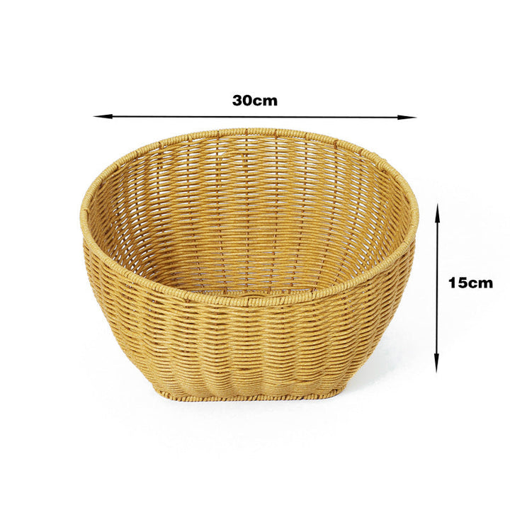 Artisan Woven Storage Basket