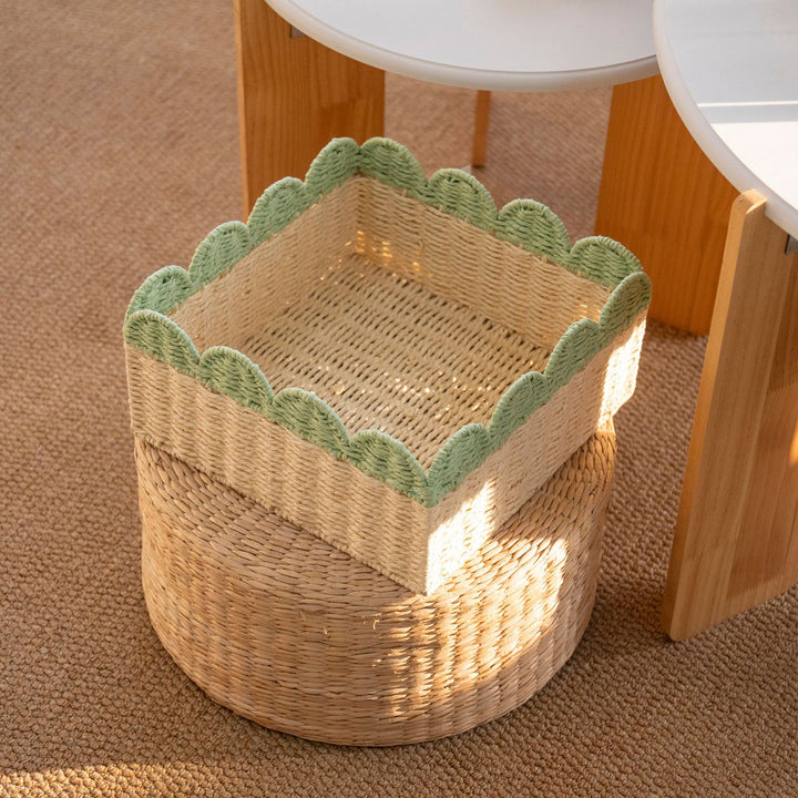Handcrafted Woven Storage Bins