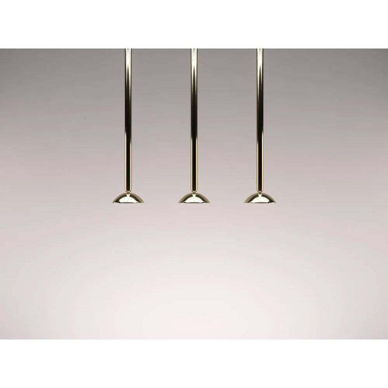 Contemporary metal pendant light