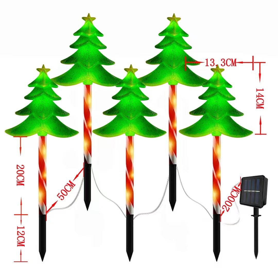 Outdoor LED Christmas Tree Garden Stake