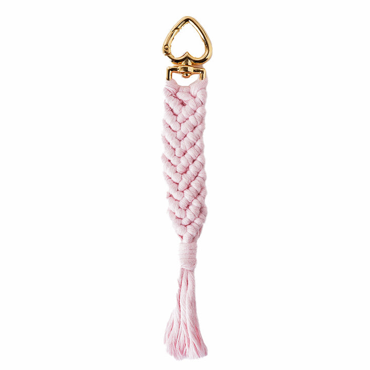Decorative Macramé Keychain Holder