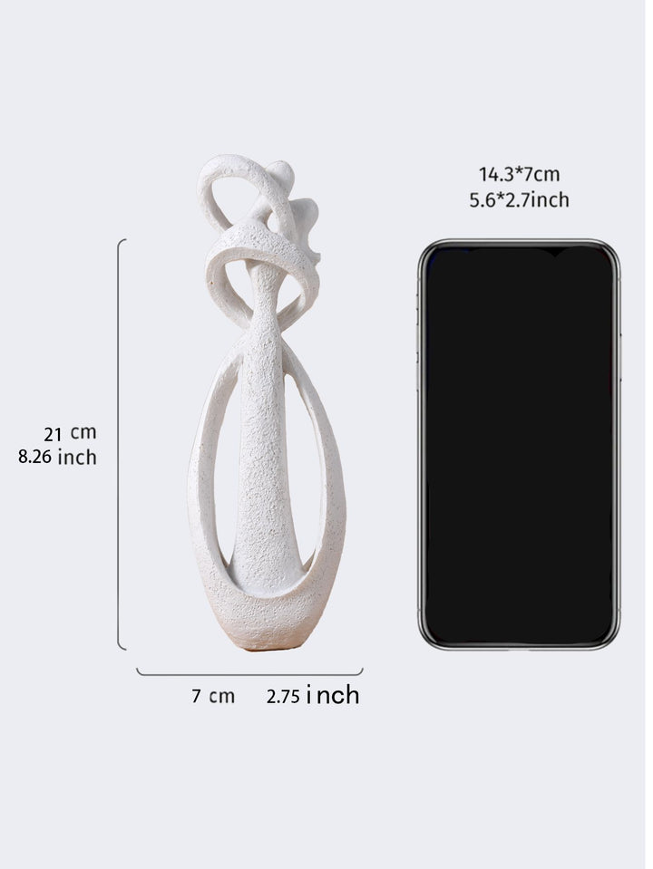 Abstract Love Embrace Figurine
