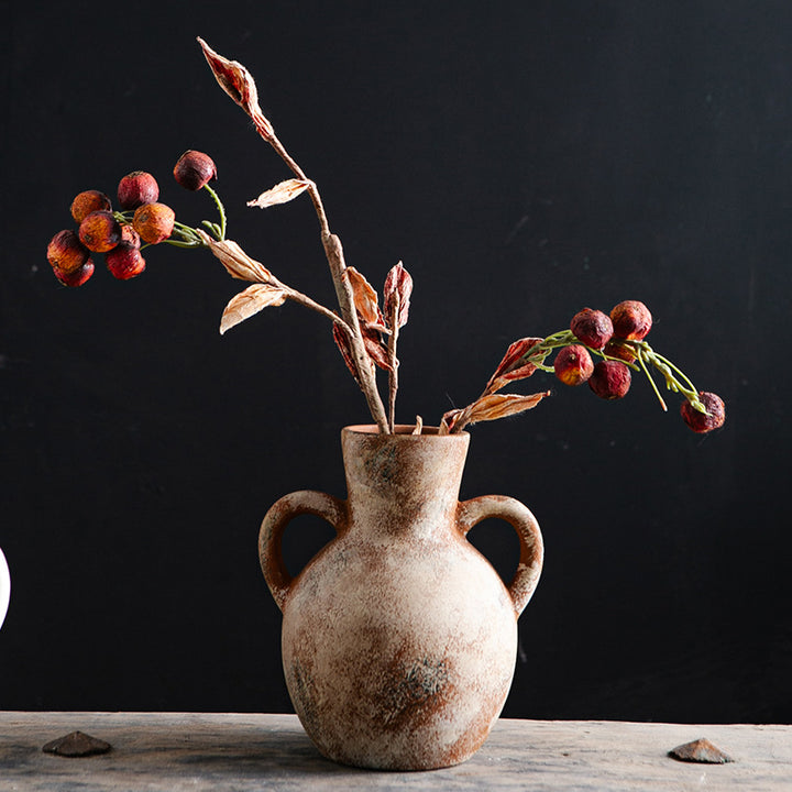 Artisanal flower vase