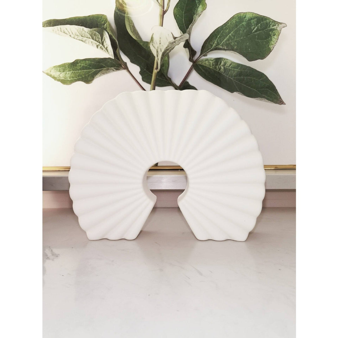 Decorative Fan-Shaped Sculpture