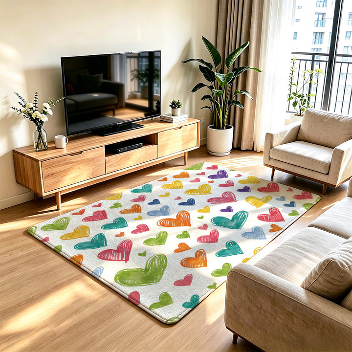 Cartoon Cat Area Rug