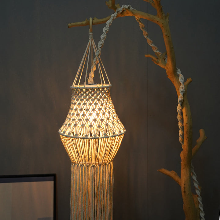 Macramé Pendant Light Shade