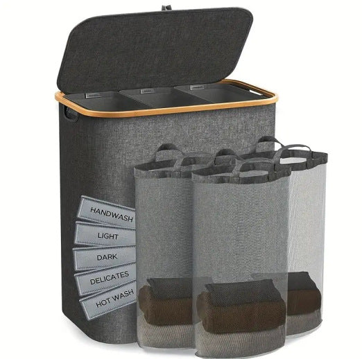 Modern storage system for laundry