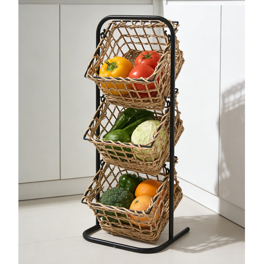 Multifunctional Basket Stand
