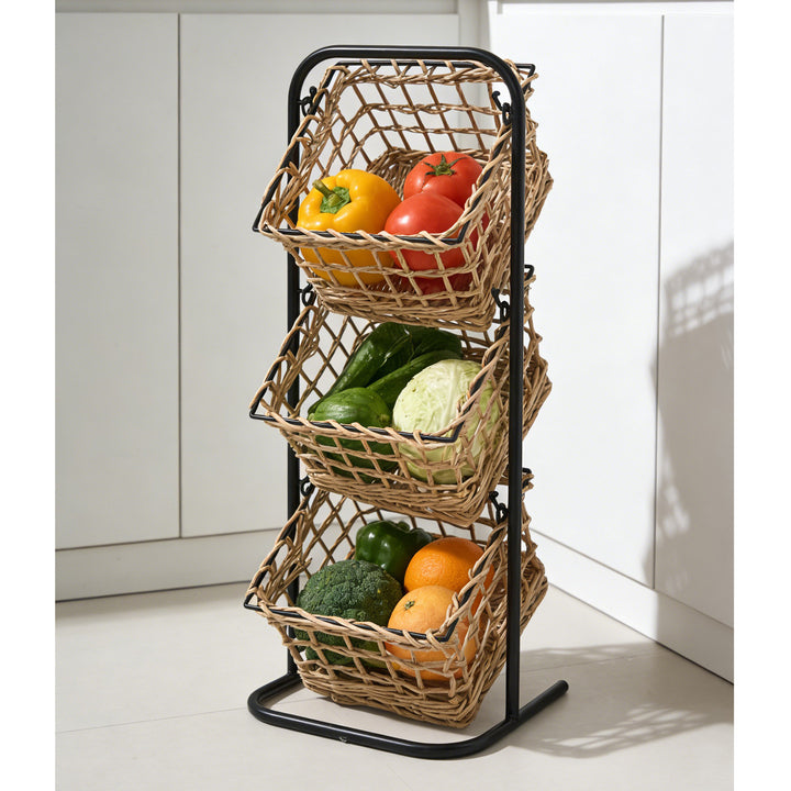 Multifunctional Basket Stand