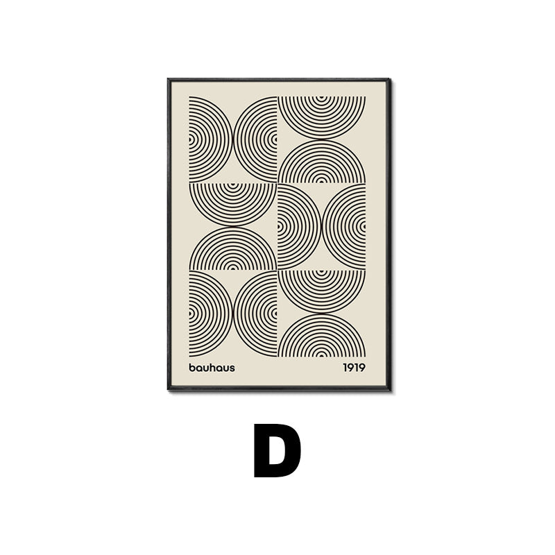 Bauhaus Geometric Wall Art Print