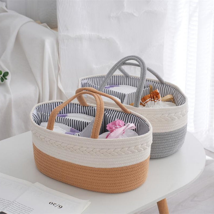 Decorative storage basket