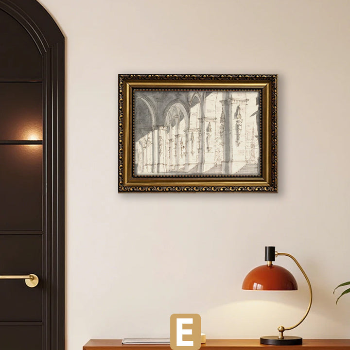 Classic Architectural Framed Wall Art