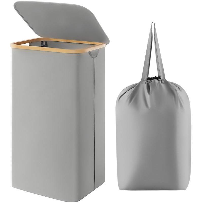 Laundry separation system with practical carrying handles and removable inner bag