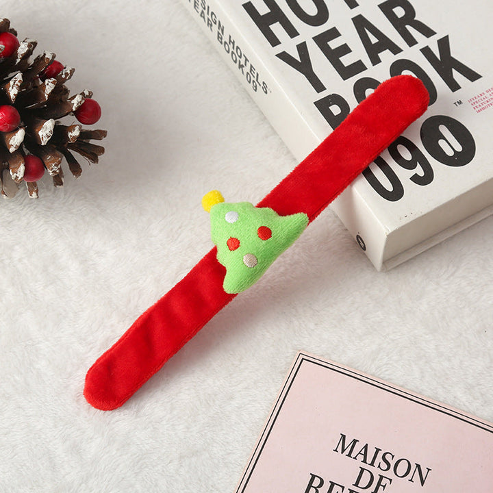 Creative Christmas wristband with snowman design