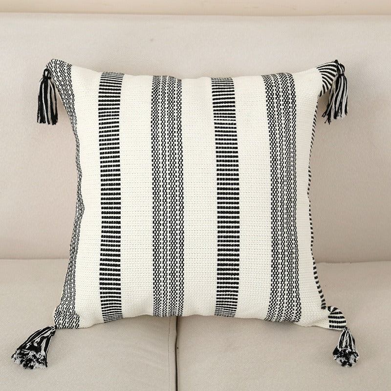 Bohemian Textured Throw Pillow