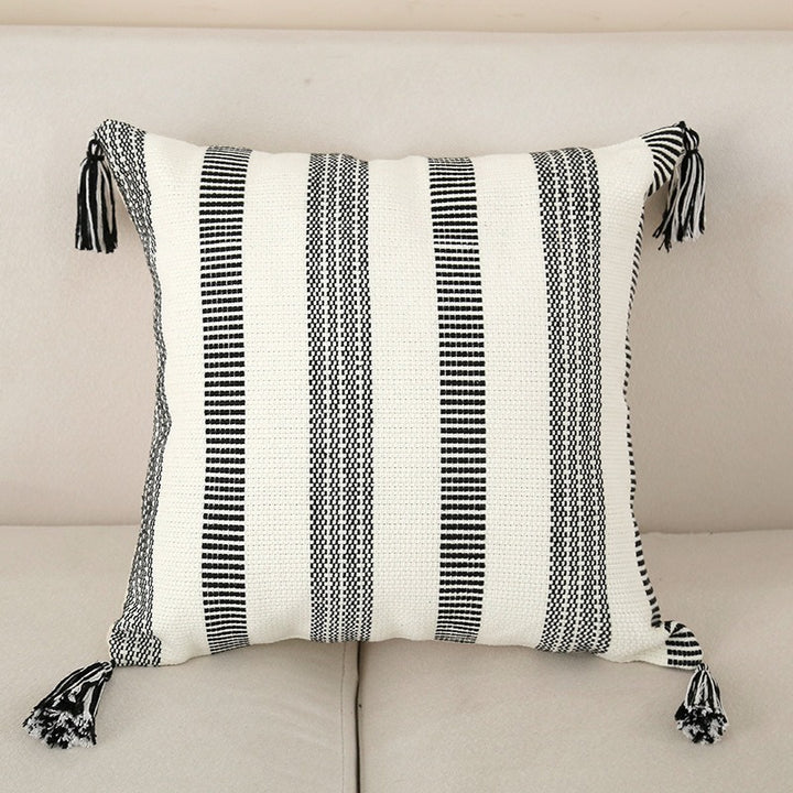 Bohemian Textured Throw Pillow
