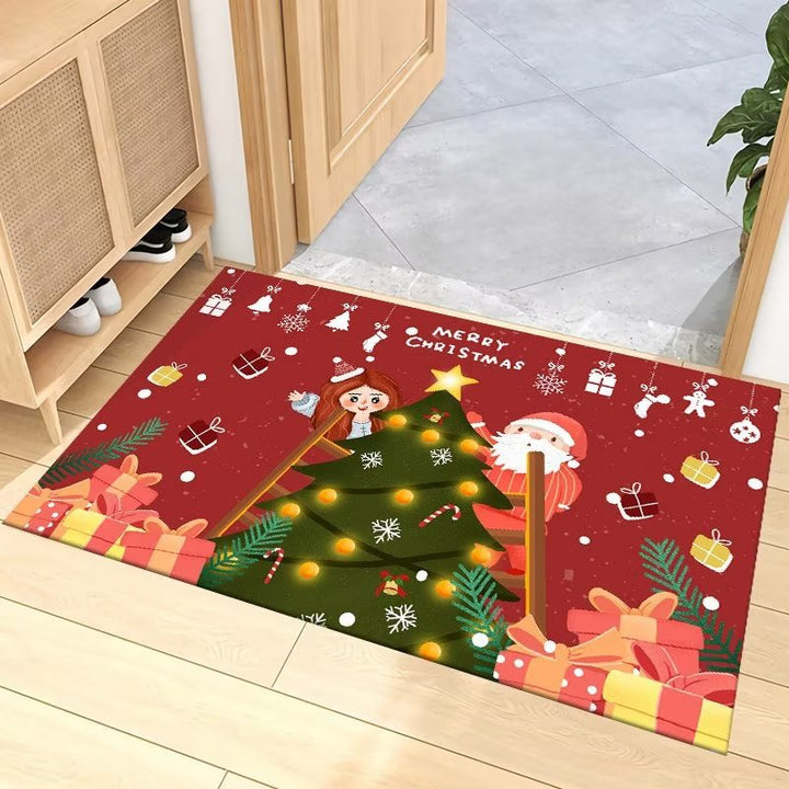 Festive Christmas Entrance Mat
