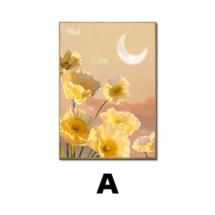 Floral Themed Framed Wall Art