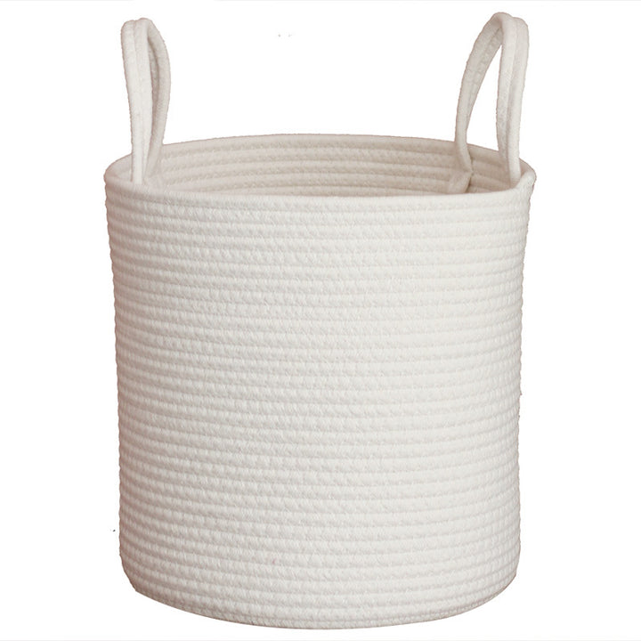 Stylish storage basket with handles