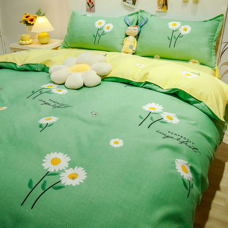Fun Cartoon-Themed Duvet Cover Set