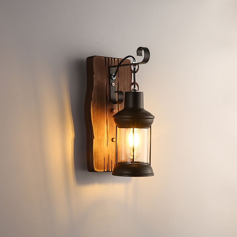 Rustic Wall Lantern Light