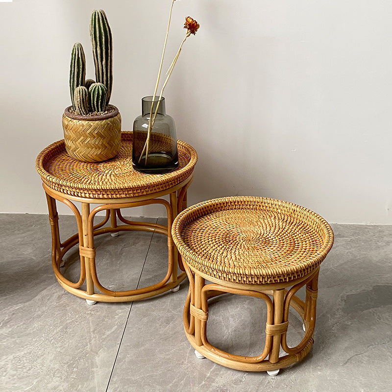 Beef Side Table made of Natural Materials