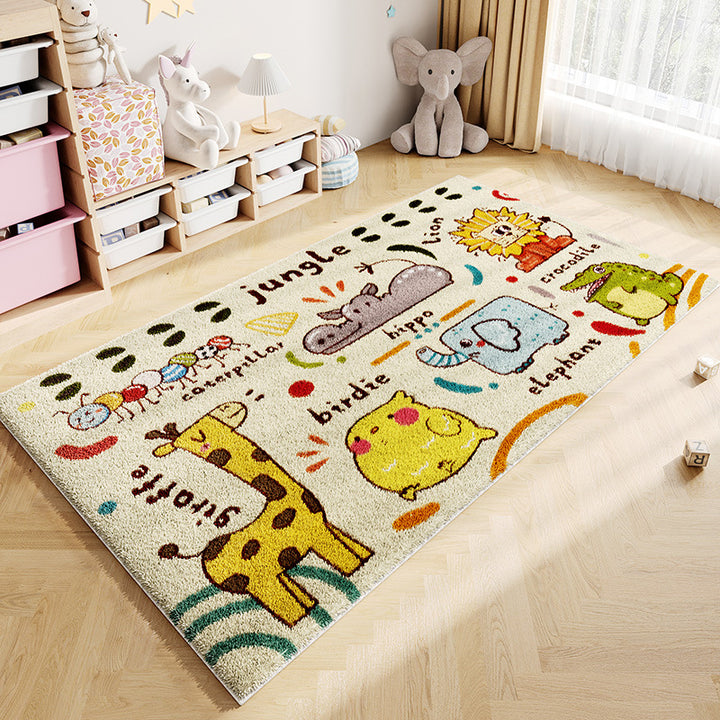 Fun Character Plush Area Rug