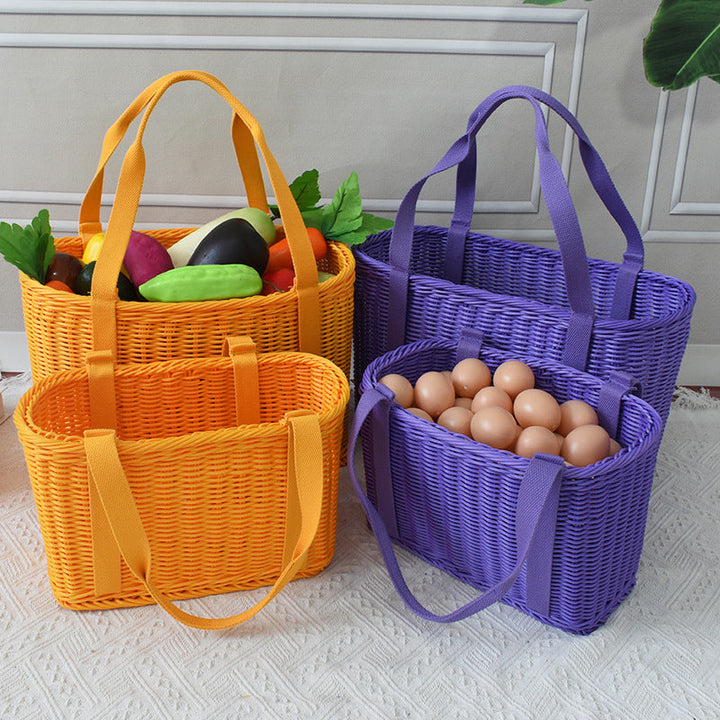 Stylish Woven Market Tote