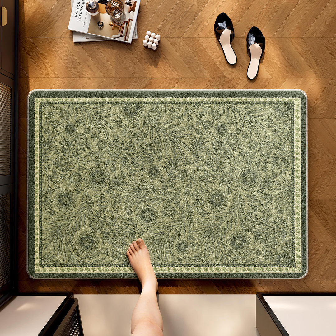 Floral Patterned Area Rug