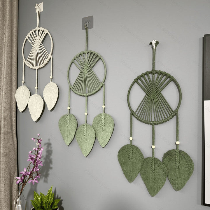 Macrame Leaf Wall Hanging