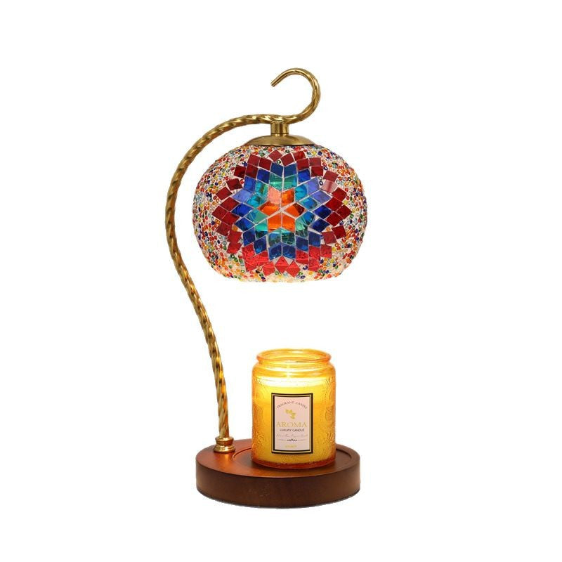 Mosaic Glass Table Lamp