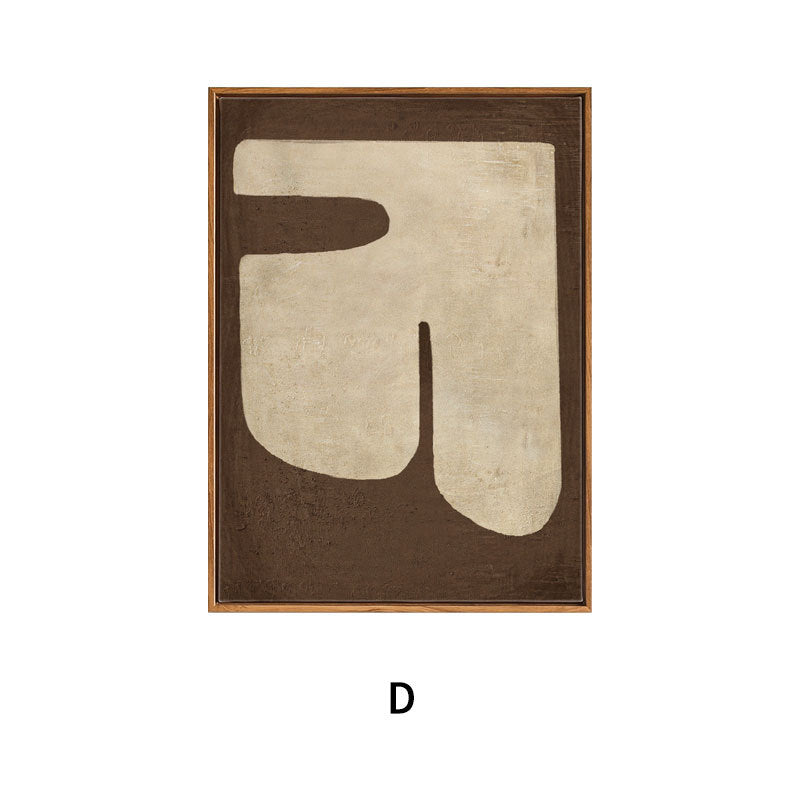 Abstract Minimalist Framed Artwork
