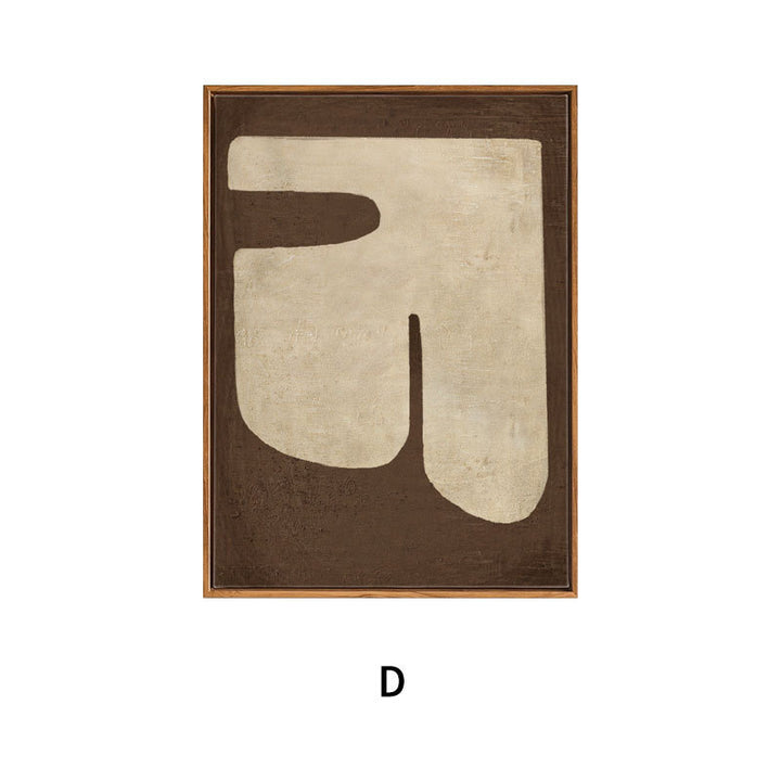 Abstract Minimalist Framed Artwork