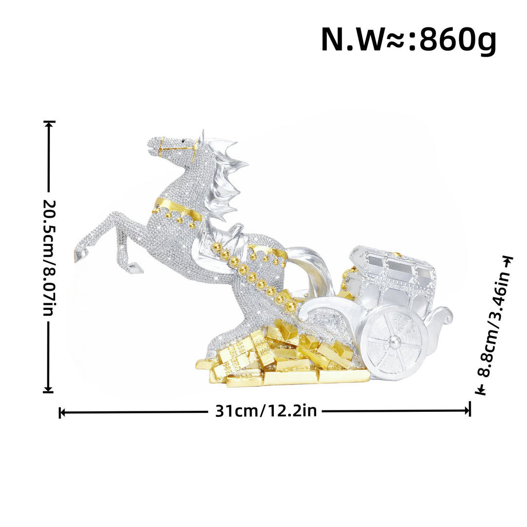 Decorative horse figure