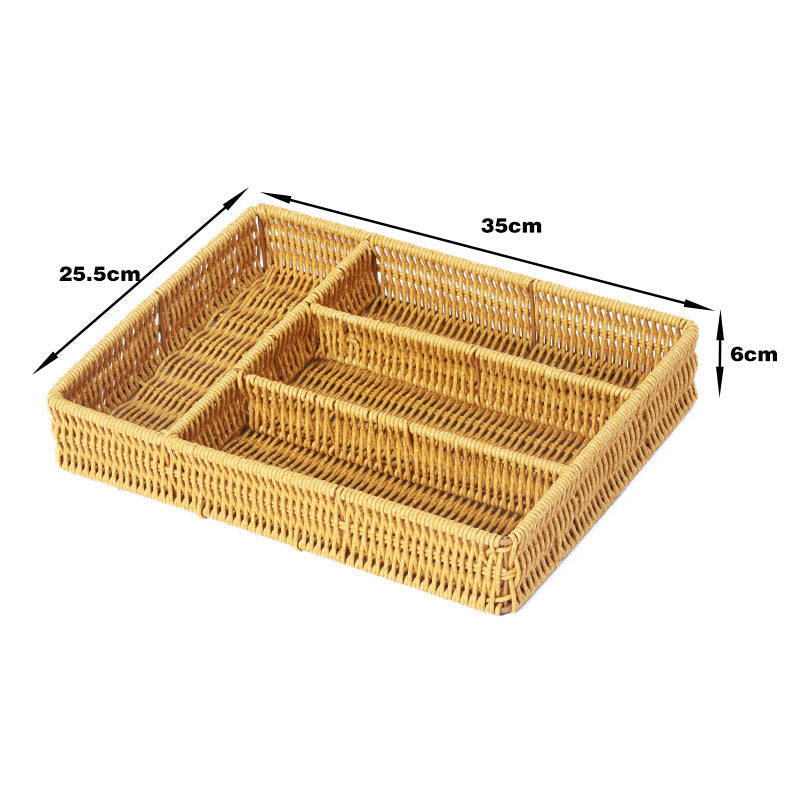 Home Storage Wicker Basket