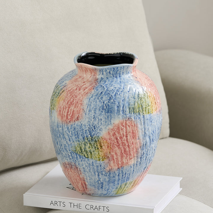 Decorative ceramic vase