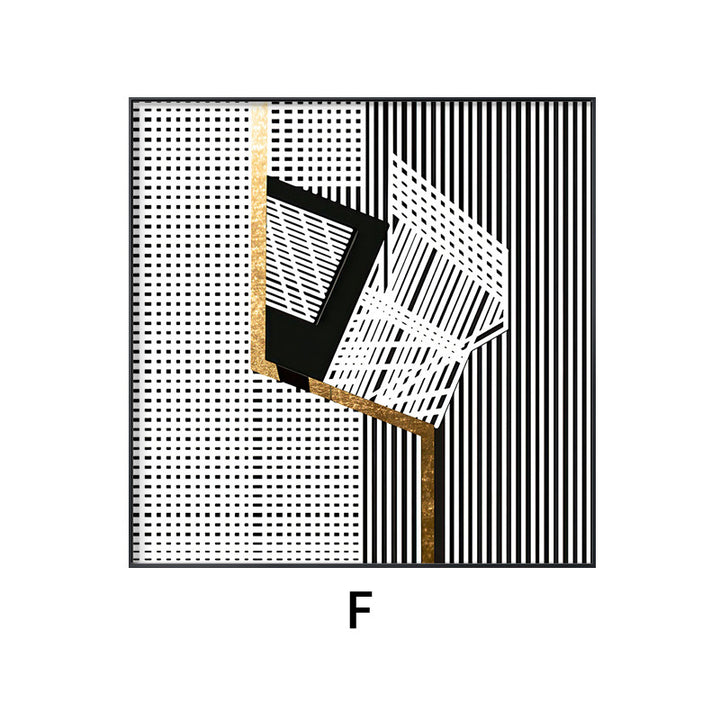 Abstract Typography Wall Art