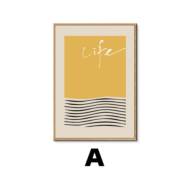 Abstract Line Art Framed Print