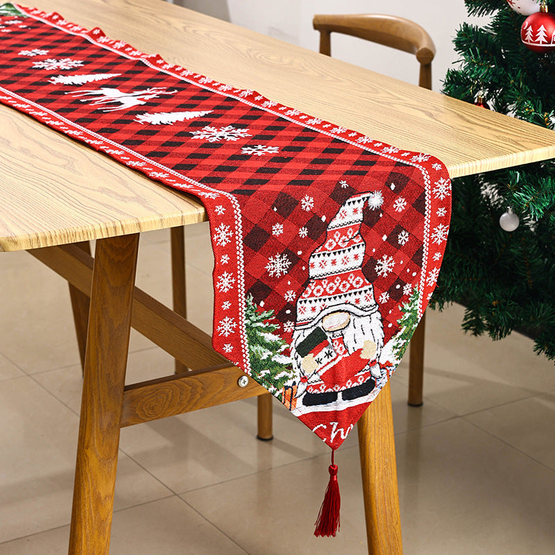 Festive tablecloth with Christmas motif