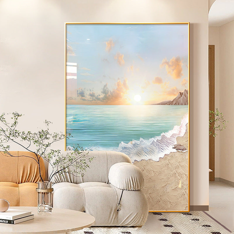 Coastal Sunset Beach Wall Art
