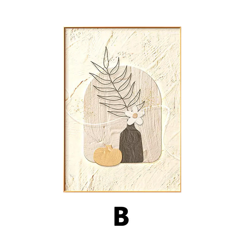 Framed Abstract Floral Art Print