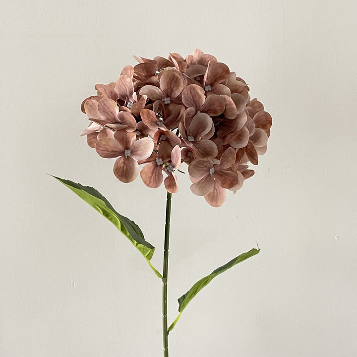 Lifelike Decorative Hydrangea Stem