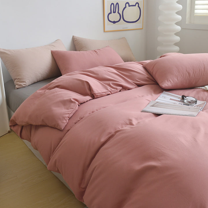 Premium Reversible Hypoallergenic Duvet Cover Set