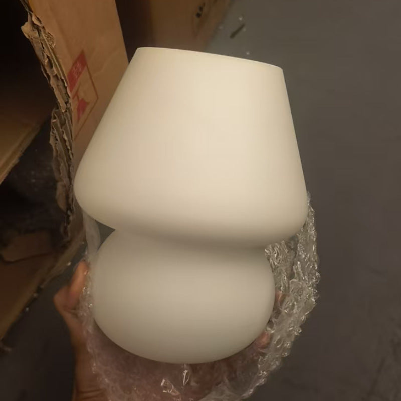 Glass Mosaic Mushroom Table Lamp