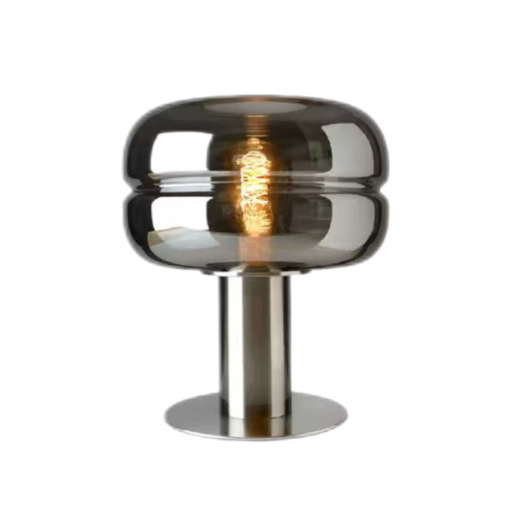 Artistic glass table lamp