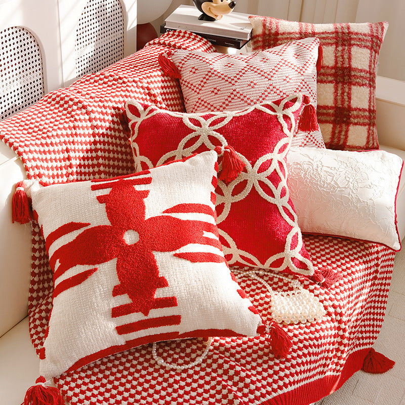Decorative Textured Artisan Pillow
