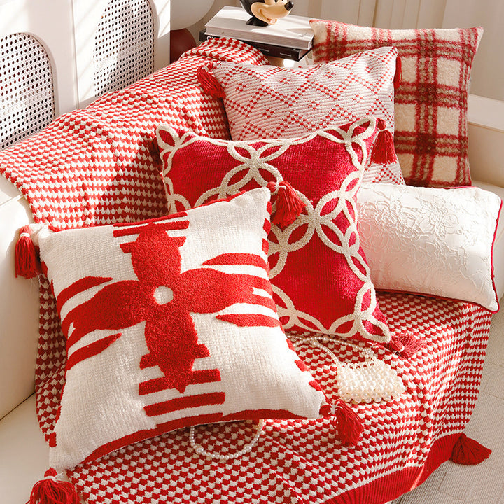 Decorative Textured Artisan Pillow