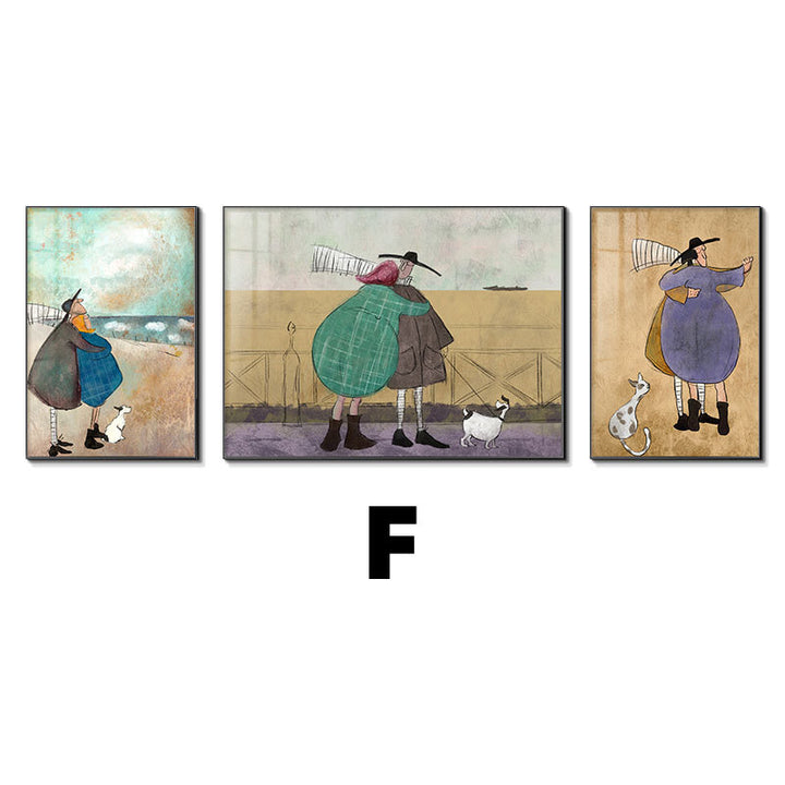 Decorative Art Print Set